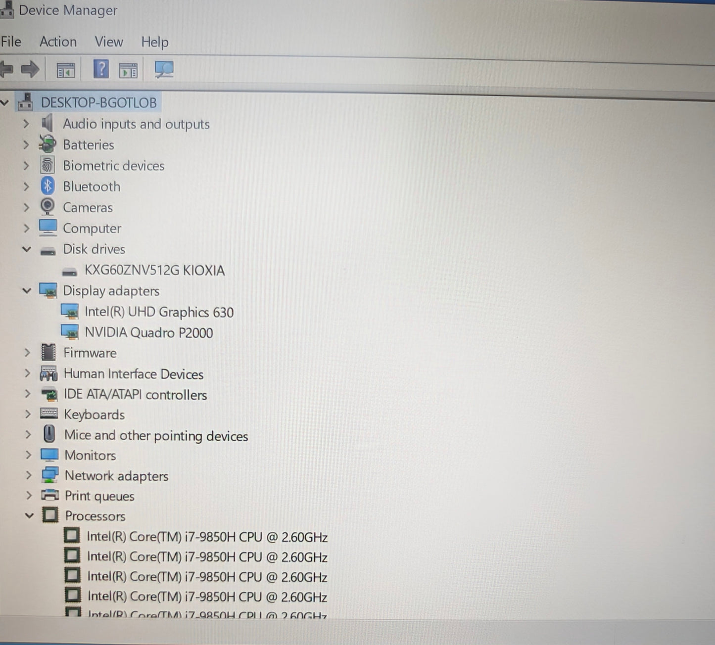 HP ZBook Studio G5 15.6' Mobile Workstation - Core i7 i7-9850H - 16 GB
