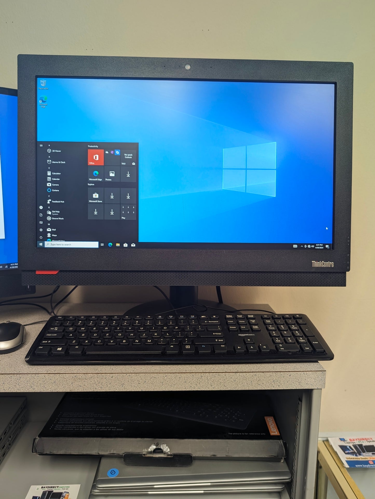 Lenovo FM ThinkCentre All-in-One Desktop Computer