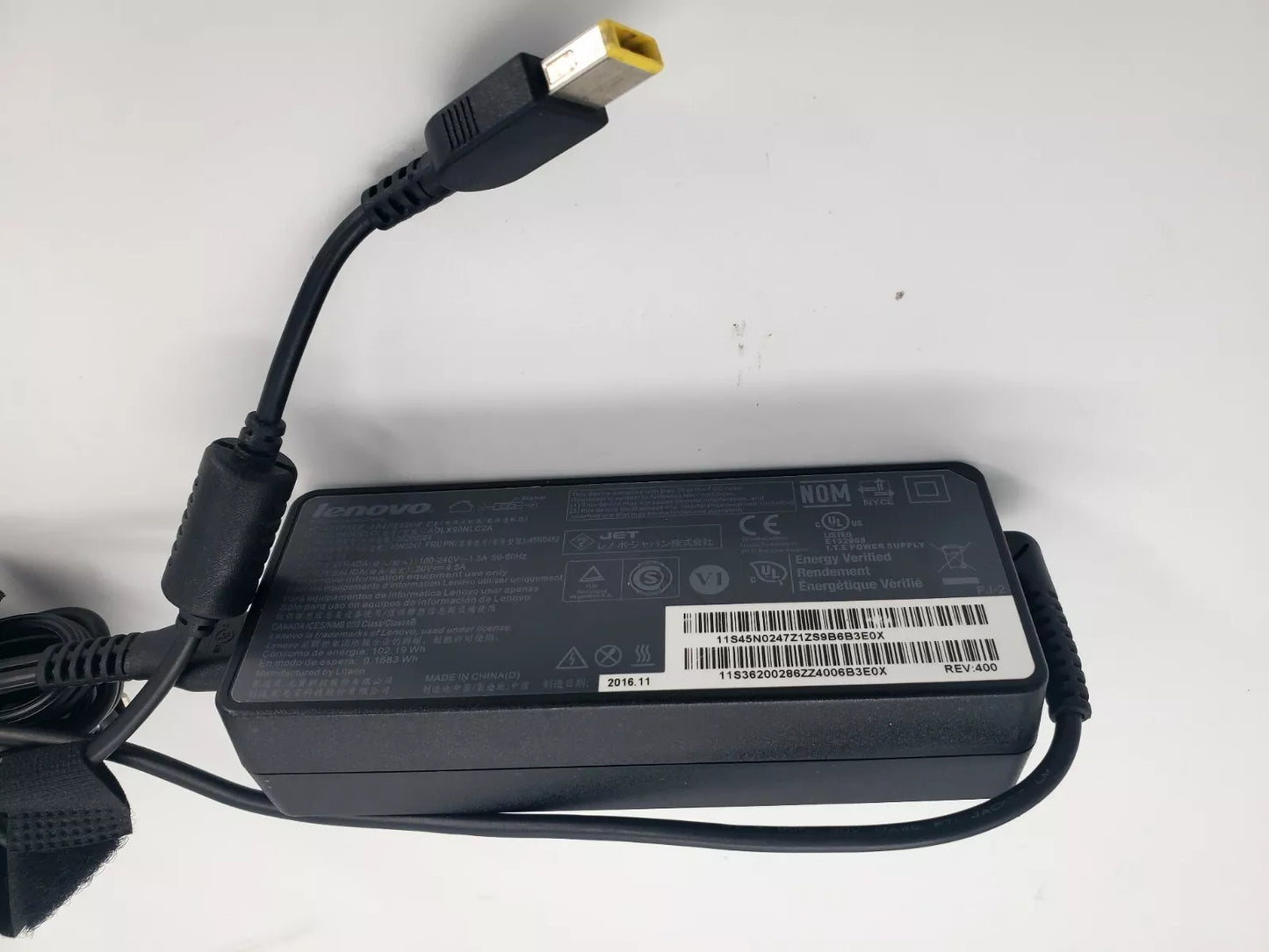 Lenovo 90W 20V 4.5A AC Adapter Power Supply