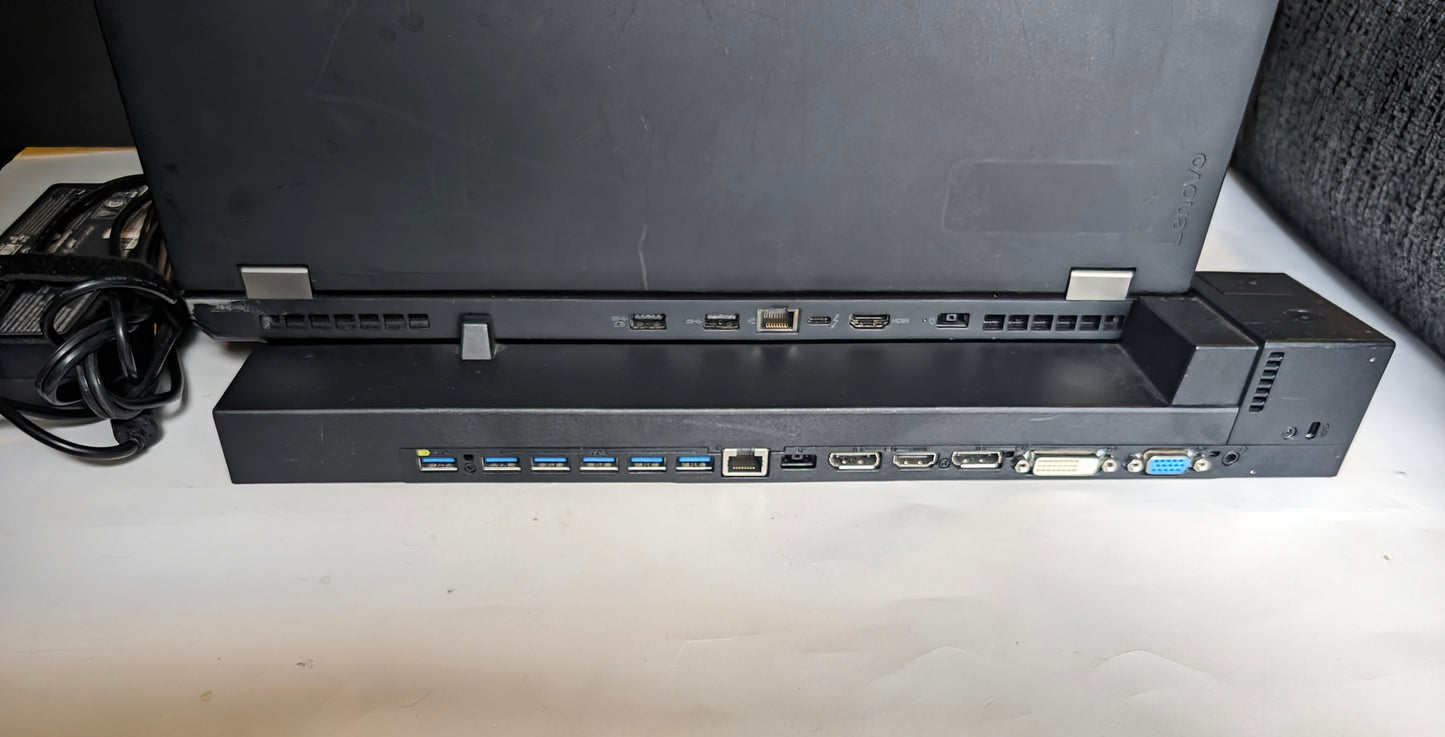 Lenovo ThinkPad P51 i7-7700HQ 16GB RAM 512GB NVMe SSD Laptop QUADRO M1200 + DOCK