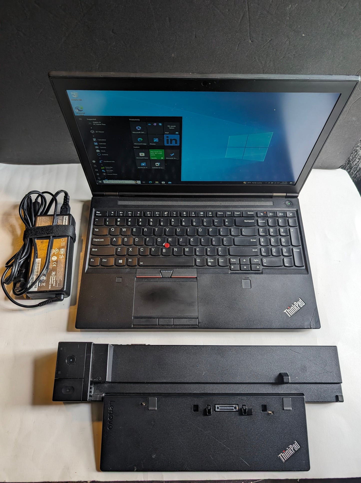 Lenovo ThinkPad P51 i7-7700HQ 16GB RAM 512GB NVMe SSD Laptop QUADRO M1200 + DOCK