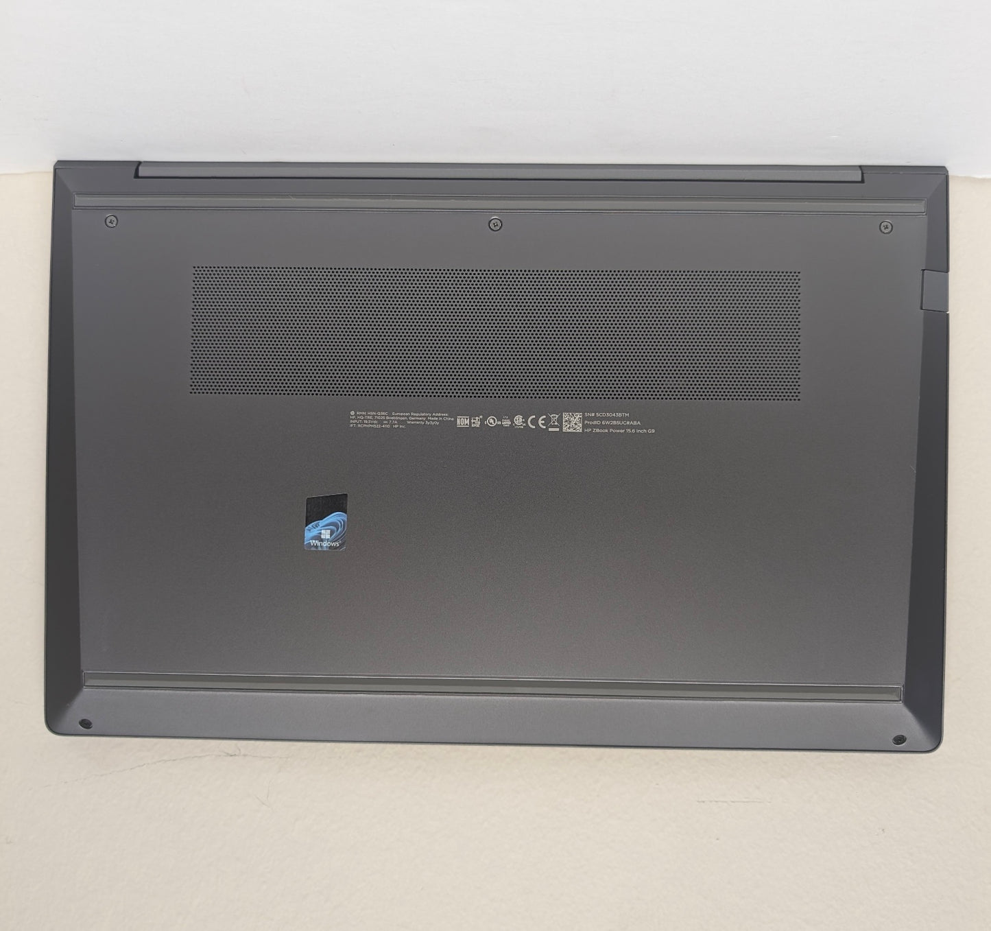 HP ZBook Power G9 15.6" Mobile Workstation - Core i7 12th Gen NVIDIA RTX Laptop