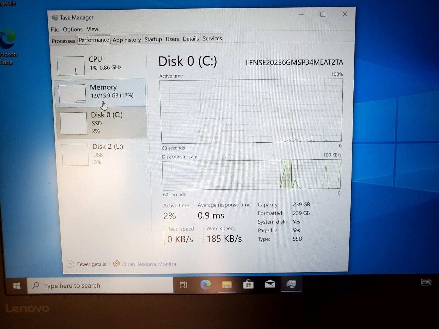 Lenovo ThinkPad T470 14 FHD Laptop Core i5-7300u 2.6Ghz 16GB 256GB SSD Win 10 + Charger