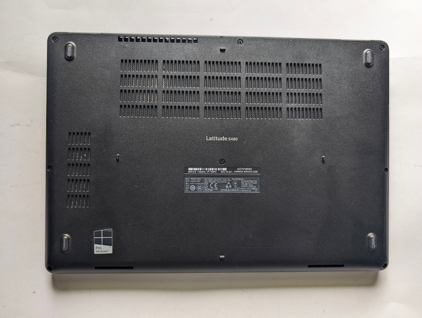 Dell Latitude 5480 Core i5-7300u 8GB RAM 256GB SSD Windows 10Pro