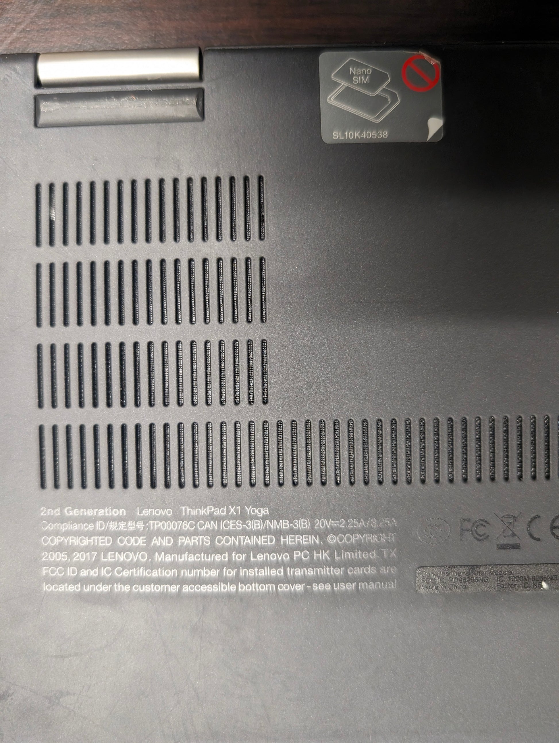 Lenovo ThinkPad Yoga X1